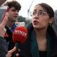 Illustration for article titled The Zen of Alexandria Ocasio-Cortez Yelling at People Who Deserve It